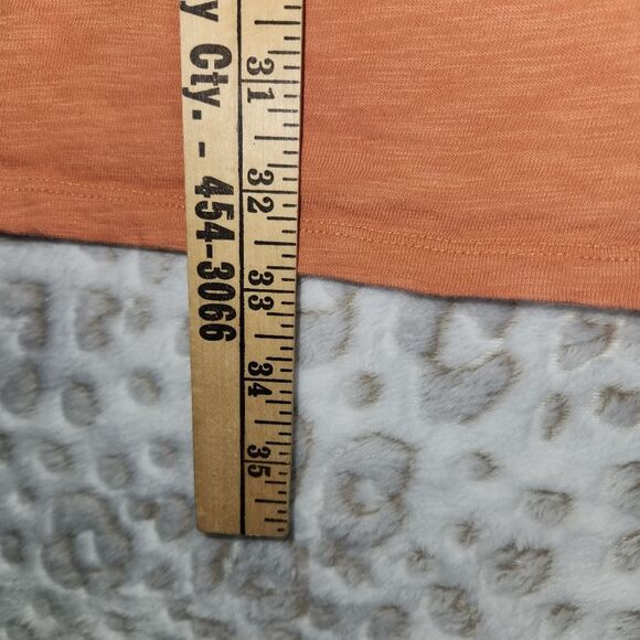 Universal Threads 100% cotton Orange S/S T-shirt Dress MEDIUM - Picture 6 of 7